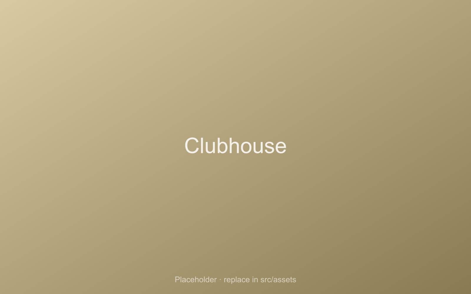 The GolfBack Golf Club clubhouse